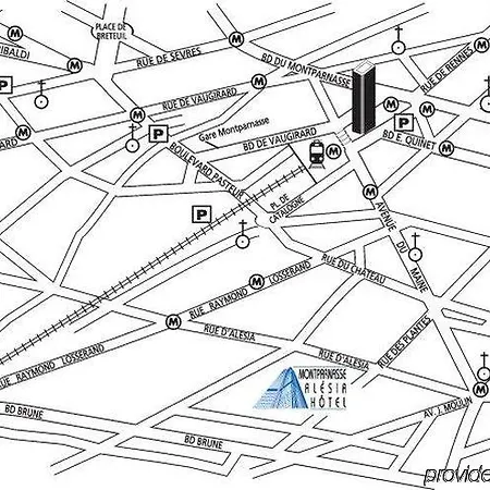 Montparnasse Alesia Hotel Paris
